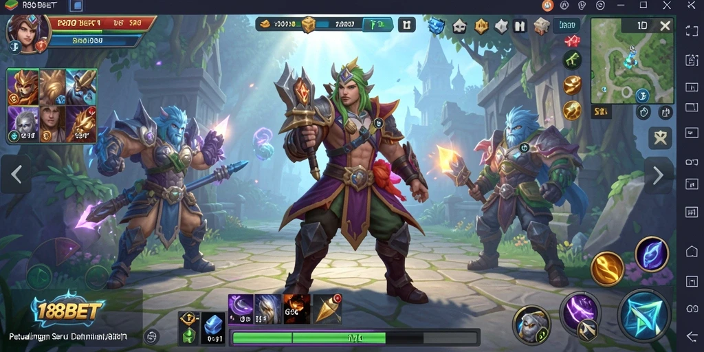 Gameplay menegangkan di dunia RPG 188BET.