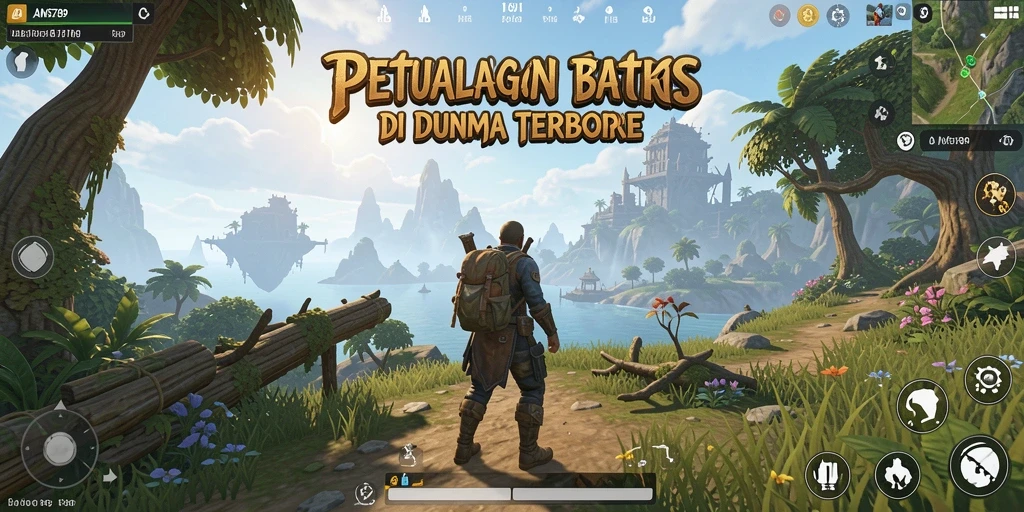 Tampilan gameplay AMS789 yang menakjubkan di dunia terbuka.