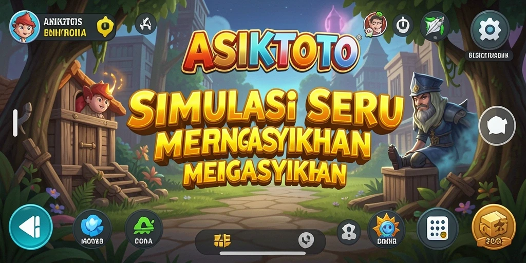 Tampilan gameplay ASIKTOTO yang menarik dan mendebarkan.