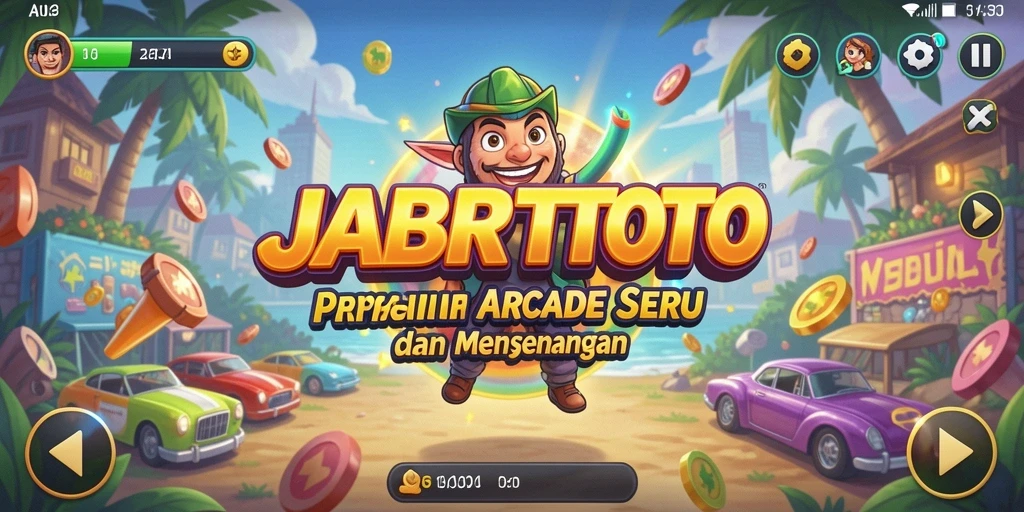 Screenshot JABARTOTO menampilkan serunya gameplay Arcade dengan grafis yang menarik.