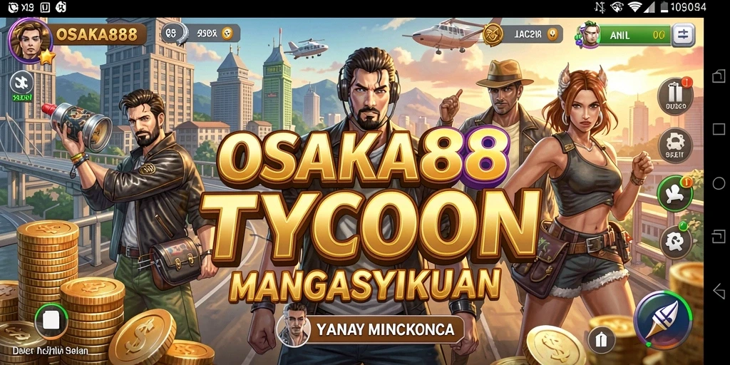 Tampilan gameplay OSAKA88 yang menegangkan dan mengasyikkan.