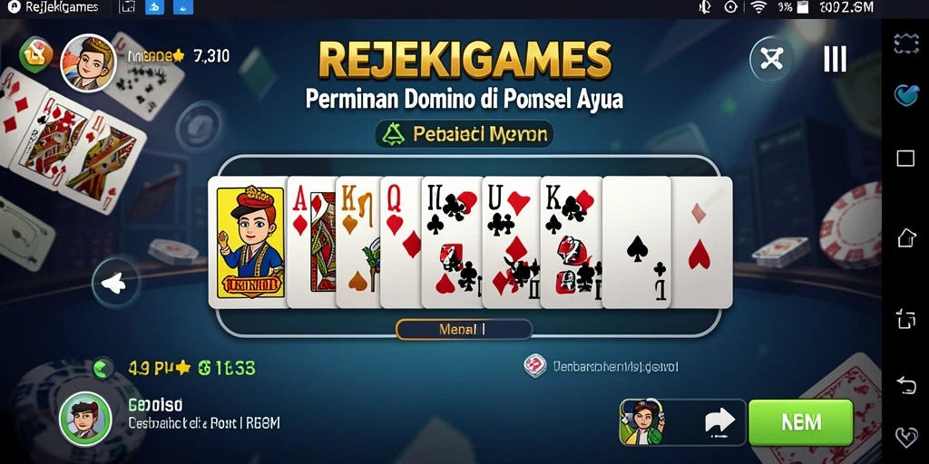 Tampilan menarik dari gameplay REJEKIGAMES yang mendebarkan.