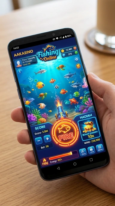 Antarmuka pengguna aakasino yang intuitif dan ramah.